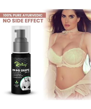 Riffway Big Shape Breast Spray Oil 50ml - Enlarge Women's Bust Size & Balance Muscles - Buy Online on GoSupps.com