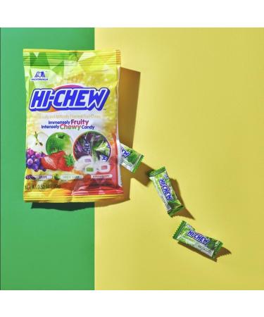 Hi Chew Variety Pack of 5 bags - Japanese Hi Chews Candy Bulk includes Hi-Chew Original Mix 100g Berry Mix 90 g Fruit Combos Mix 85 g Fantasy Mix 85g Plus Fruit Mix 80 g - in BoomQQ special packaging - Buy Online on GoSupps.com