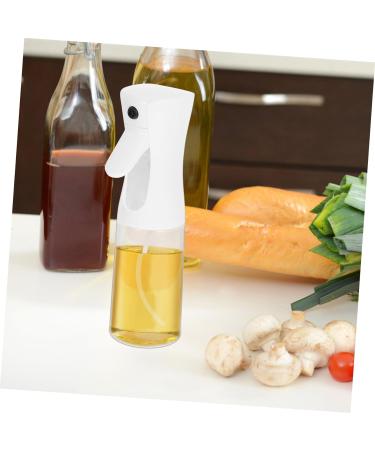 MAGICLULU Kitchenware Bottle 1pc Oil Spray Bottle Plastic Olive Oil White Pump Bottle BBQ Oil Bottle - Buy Online on GoSupps.com