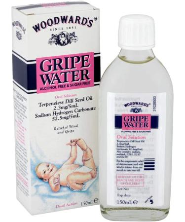 Mars Incorporated Gripe Water 3-Pack Baby Water Bottles 150ml