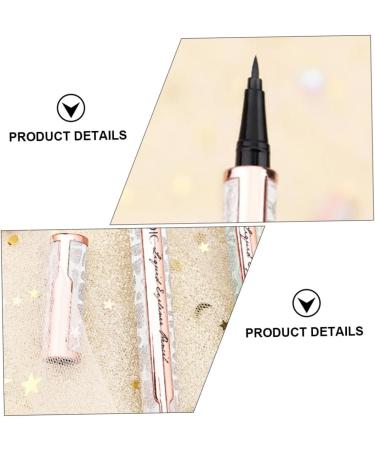 MUSISALY No Smudge Eyeliner Liquid Eyeliner Pencil Waterproof Black Eyeliner Girl Eyeliner Plastic Grey - Buy Online on GoSupps.com