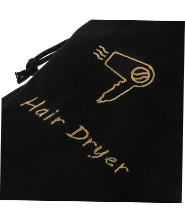 SKISUNO Drawstring Storage Bag Dryer Makeup Storage Bag Organizer Hair Travel Drawstring Bag Modeling Cloth 35x19cm As Shown - Buy Online on GoSupps.com