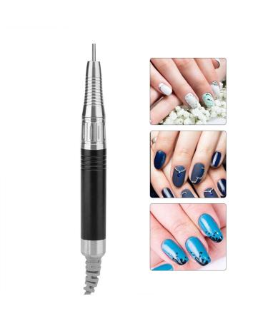 40000 RPM Nail Drill - Electric Nail Art Grinding Pen | Manicure Grinder for Salon - Black - Buy Online on GoSupps.com