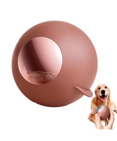 Washable gel foot roller Ball for animal hair travel foot roller Mini reusable sticky animal hair remover fluff removal tool reusable and washable red