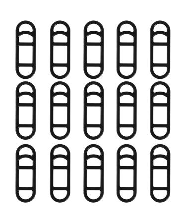 15 pieces bike silicone tape rubber ring bicycle stretch bicycle stretch rubber rings bike light rubber band bicycle rubber holder bicycle holder for flashlight LED bike light