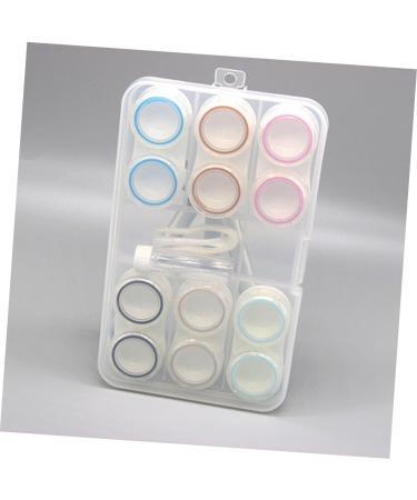Buy SOLUSTRE 6pcs Contact Lens Case - Invisible Lens Holder & Container for Safe Storage - International Shipping Available - Buy Online on GoSupps.com