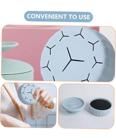 FRCOLOR Silicon Makeup Brush Mat Silicone Brush Cleaning Pad - Buy Online on GoSupps.com