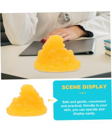 2pcs Fat Model Human Body Fat 5 Pound Fat Science Education Supplies Fat 1lb Base Sports Fitness TPE - Buy Online on GoSupps.com