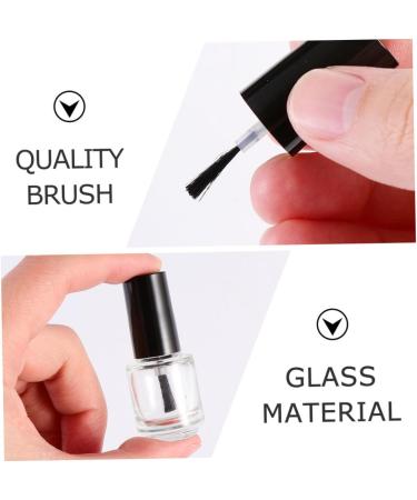Vaguelly Lot De 25 Flacons Vides De Vernis Ongles 5ml En Verre Bouchon Aluminium lectrolytique R utilisables Pour Professionnels Et Particuliers Accessoires Nail Art Pour Gel Ongles - Buy Online on GoSupps.com