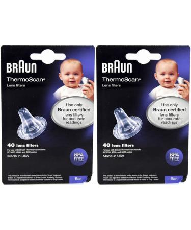 Braun Ear Thermometer Lens Filters Pack of 80 - Buy Online on GoSupps.com