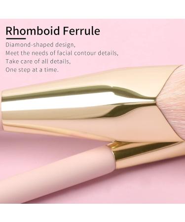 ENZO KEN Angled Foundation Brush for Liquid Makeup Cream Contour Brush for Cream Makeup Liquid Foundation Brush Liquid Foundation Makeup Brushes for Liquid Foundation Concealer Blush. (Pink 11L) - Buy Online on GoSupps.com