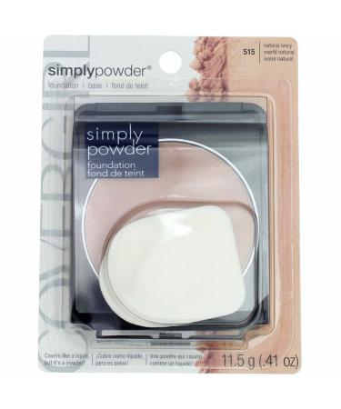 CoverGirl Simply Powder Foundation Natural Ivory 515 0.41 oz - Pack of 3 - Buy Online on GoSupps.com