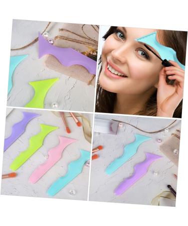 Outanaya 2pcs Silicone Beauty Ruler Makeup Guide Stencils Eyeliner Silicone Stencil Eyebrow Template Eyeshadow Guide Stencils Eyeliner Template Eyeliner Silicone Template Eyeliner Stencils - Buy Online on GoSupps.com