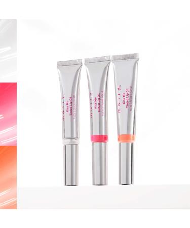 Mally Beauty Kiss Me Tinted Lip Oil Trio(Crystal Clear What A Melon Peach Me)