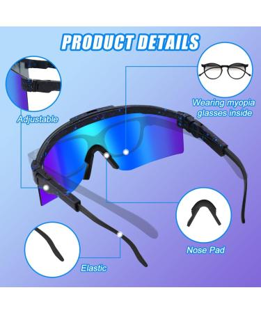 XZMCAT Polarized Bicycle Glasses - UV 400 Outdoor Sports Safety Glasses for Cycling Fishing & Running with Case & Accessories - Buy Online on GoSupps.com