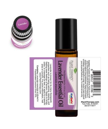 Plant Therapy Lavender Essential Oil Roll-On 10 mL - 100% Pure, Pre-Diluted, Therapeutic Grade, Natural Aromatherapy - Buy Online on GoSupps.com