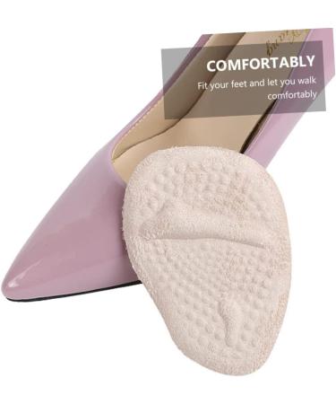 FOMIYES Gel High Heel Toe Pads - 10 Pairs Non-Slip Metatarsal Foot Cushions for Boots & Heels - Comfortable Shoe Insoles - Buy Online on GoSupps.com