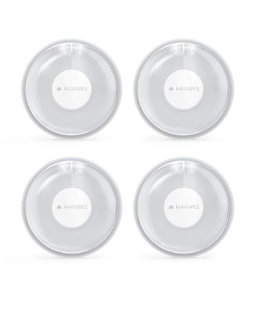 Navari's Milk Rabbit Shells - 4 Leak-Proof BPA-Free Breastfeeding Inserts for Effective Milk Storage | Absorption Shells for Breastfeeding - Buy Online on GoSupps.com