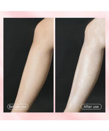 Highlighters Patting Powder Makeup Face Long Lasting Powder Light Illuminators Cosmetic Body Highlighter Powder Brown - Buy Online on GoSupps.com