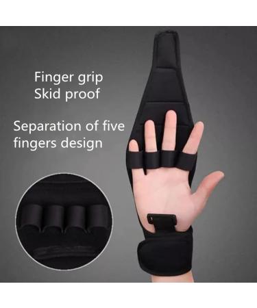 Rehabilitation Training Gloves - Anti-Spasticity Finger Splint for Hand Function Recovery | Auxiliary Training Gloves for Effective Rehabilitation (Color: A - Buy Online on GoSupps.com