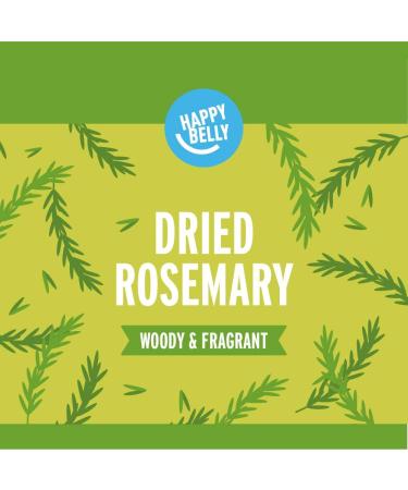 Happy Belly Dried Rosemary 25g - Premium Quality Herbs for Delicious Recipes - Buy Online on GoSupps.com