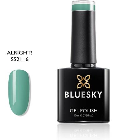 Bluesky Gel Nail Polish AQUA BLUEY GREEN SPRING SUMMER COLOR ALRIGHT ! SS2116 UV LED Soak Off 10ml - Buy Online on GoSupps.com