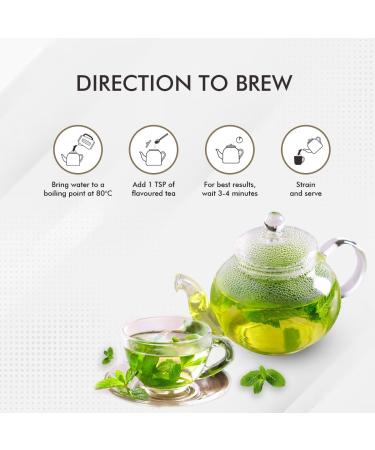 Moroccan Mint Tea | India's Original Tea (50 cups) | Helps with Digestion & Improves Respiratory Functions - Buy Online on GoSupps.com