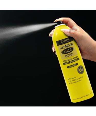EBIN NEW YORK Wonder Lace Bond Adhesive Spay (Original 2.7oz / 80ml) - 3pack 2.7oz / 80ml Original - Buy Online on GoSupps.com