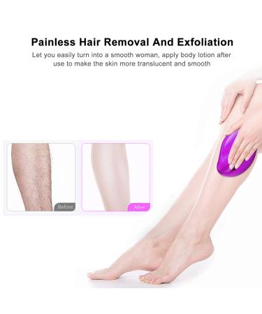 Crystal Hair Eraser - Painless Magic Hair Remover for Women and Men | Exfoliation Tool for Arms, Legs, Back - Buy Online on GoSupps.com