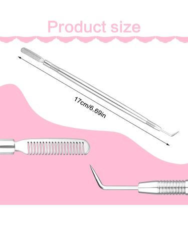 Cobee 52 Pcs Eyelash Lift Tools Set 2 Pcs Stainless Steel Lash Separator Lift Rod Tools with Comb with 50 Pcs Silicone Eyelash Pads Eyelash Perming Curler Kit for Extension Makeup Beauty Tool - Buy Online on GoSupps.com