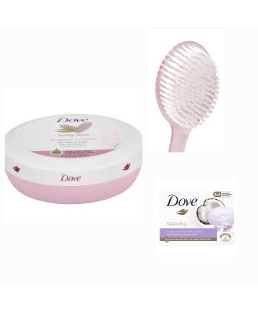 Pink Moisturizing Body Cream & Beauty Bar Shower Brush Bundle - 1 Ounce | Hydrating Skincare for Radiant Skin | International Shipping Available - Buy Online on GoSupps.com