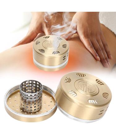 Natudeco Pure Copper Moxa Box - Moxibustion Therapy Box & Moxa Stick Holder for Home Salon | International Shipping - Buy Online on GoSupps.com