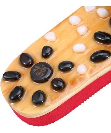 Shop Verdant Touch Reflexology Foot Massage Slippers - Acupuncture Health Care Shoes in Red Size 38 for Ultimate Comfort - Buy Online on GoSupps.com