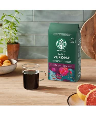 Starbucks Caff Verona Ground Coffee 340 Grams (pack of 6) Caff Verona 2040 Grams Caff Verona 6 - Buy Online on GoSupps.com