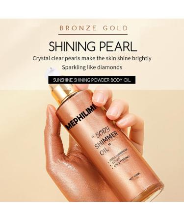  MEPHILIMIA Liquid Illuminator for the Body - 100 ml - Shimmering Liquid Oil - Body Illuminator - Shimmering Oil - For face body legs (03) - Buy Online on GoSupps.com