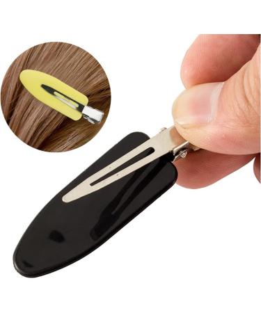 Hair Clips Hair Clips for Girls and Ladies 16 Pieces Non-Folding Hair Clips Sturdy and Durable Styling Claw Tool (Black Pink Yellow White) ) - Buy Online on GoSupps.com