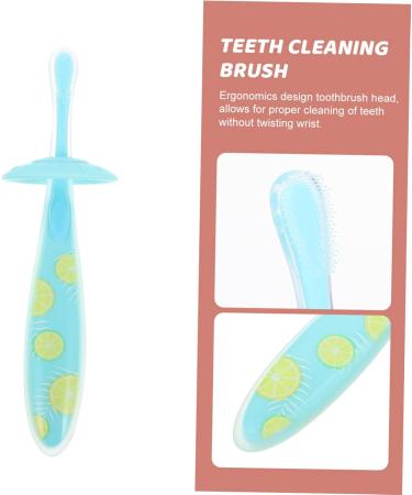 Buy Minkissy Transparent Belly Belt Children's Toothbrush - Manual Milk Tooth Cleaners & Detergent Brush for Kids - Buy Online on GoSupps.com