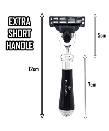 Luxurious Men's Razor Holder - High-Quality Elastic Resin Extra Short Design 5 Edges for Precision Shaving - Buy Online on GoSupps.com