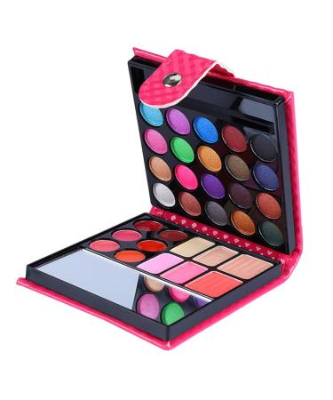 Beavorty 1pcs 32 Eyeshadow Makeup Palette Eye Shadow Tray Matte 1 count (Pack of 1) Rosy