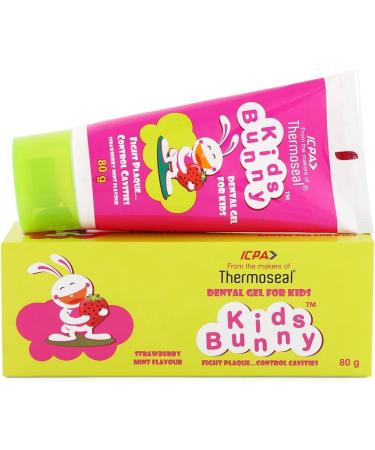 ICPAA Kids Bunny Toothpaste for Kids (Pack of 2) Freshness Longlasting 160 gm (80gm x 2) - Buy Online on GoSupps.com