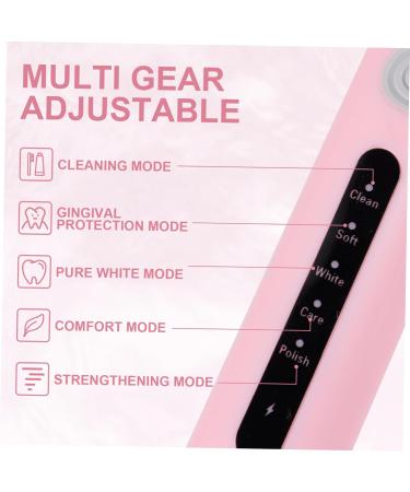 Mobestech Electric Kids Toothbrush - Soft Bristle Cleaning Brush Set for Kids | Rechargeable Pink Toothbrush for Personal Care - Buy Online on GoSupps.com