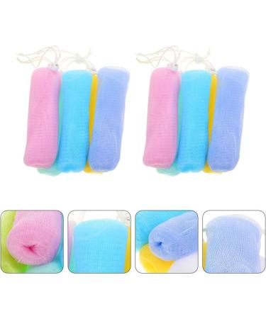 Mikinona 10pcs Foaming Soap Mesh Bag Soap Pouch Saver Soap Foaming Net Soap Sleeve Holder Soft Foam Net 14.5x5cm As Shown 1 - Buy Online on GoSupps.com