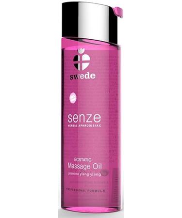 Swede Ecstatic Erotic Massage Oil Warming Edible Foreplay Aphrodisiac Aromatherapy Sensual Massage Oil for Couples - Relaxing Full Body Massage Oil for Date Night 2.5oz 75ml