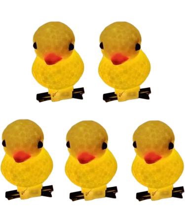 5pcs LED Light Up Duck Hair Clips Fashion Accessories Cartoon Animal Hair Decoration for Party Festival B - Buy Online on GoSupps.com