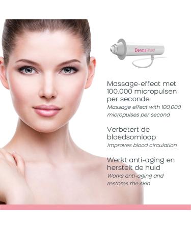 Dermawand Microdermabrasion Device - Anti-Aging Skin Care for Youthful Radiance in 3 Minutes Daily - Boosts Collagen & Reduces Wrinkles - Buy Online on GoSupps.com