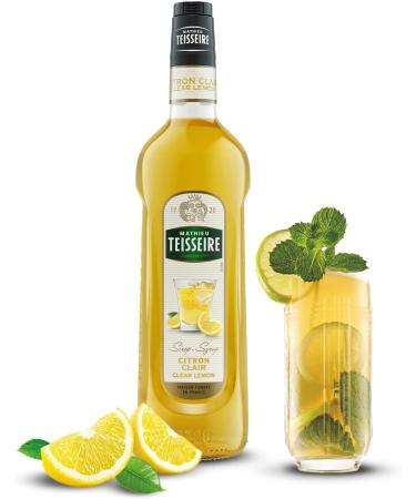 Teisseire Professional Quality Light Lemon Syrup 100cl - Buy Online on GoSupps.com
