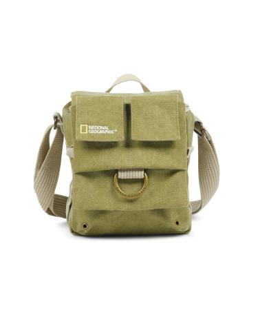 National Geographic NG 2344 Earth Explorer Mall Shoulder Bag, Green