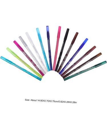 VINTORKY 14pcs Eyeshadow Pencil Set Eyeliner Drawing Tool Makeup Accessory Makeup Pencil Girl Eyeliner Pencil Cosmetic Accessories Girl Eye Liner Drawing Pencil Cosmetics Pencil - Buy Online on GoSupps.com