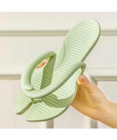 UK Eva Disposable Foldable Flip Flops Pedicure Slippers Anti-Slip Spa Slippers for Salon EVA Foam Sandals for Women and Men 6.5 UK A01 Green - Buy Online on GoSupps.com