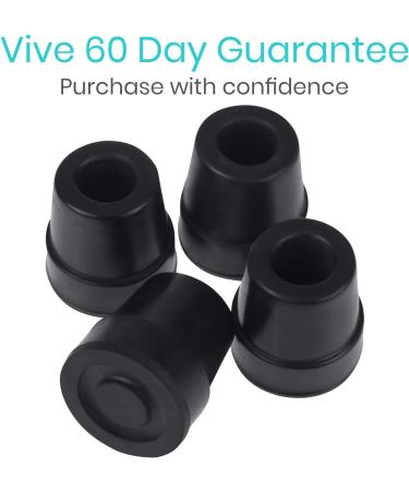 Quad Cane Replacement Tips 4 - Durable Walking Aid Accessories - Buy Online on GoSupps.com